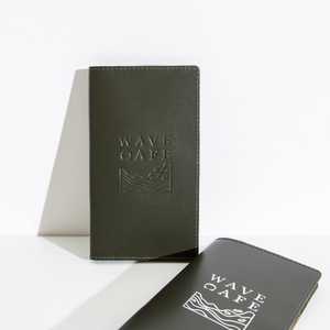 กระเป๋าสมุดเช็คหนังแท้ Cross Hatch กระเป๋าใส่บัตรทำจาก LBH-0097ปากีสถาน - Product Image 1