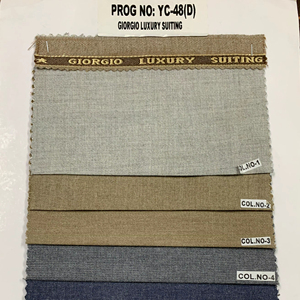 Tissus de costume Giorgio de qualité supérieure, largeur 58, pour hommes et femmes, en polyviscose, exportés d'Inde - Product Image 1