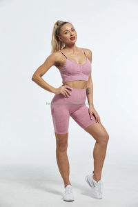 Conjunto de entrenamiento para mujer, ropa activa, gimnasio, Fitness, leggings de entrenamiento, chaqueta de manga larga, conjunto de Yoga, ropa de gimnasio, 3 piezas - Product Image 4