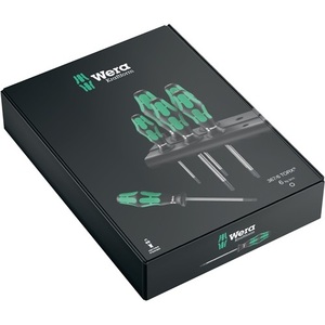 Wera 6-Piece <b>TORX</b> <b>Screwdriver</b> Set 367/6 2-Component Handle Round Blade - Product Image 5