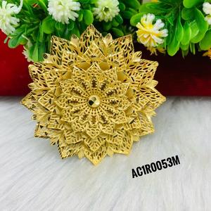 Nuevos anillos chapados en oro de diseñador Compras en línea de una gran selección en joyería diseño de mujer de un gramo - Product Image 2