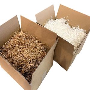 Viruta de Papel Kraft Marrón Ecológica Triturada para Relleno de Embalaje de Regalos, Protección Sostenible, Color Marrón - Product Image 2