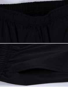 Short d'entraînement athlétique léger pour homme Short de basket-ball de course à pied à séchage rapide avec fonction respirante et poches - Product Image 5
