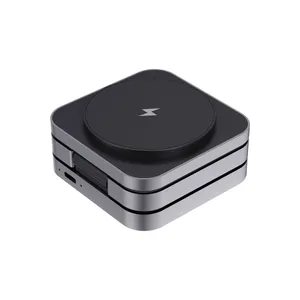 Chargeur pliable 3-en-1 15W, produit intelligent pour la maison, gadgets durables pour la planète - Product Image 5