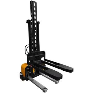 Chariot élévateur semi-électrique MXRIS-001 Capacité 1 tonne Hauteur de levage 1,5 m Fourches 113 cm Batterie 24V 48Ah Autonomie 5-8 heures - Product Image 2