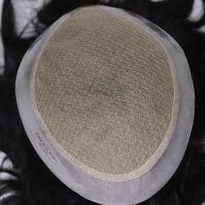 Miraj Perruque toupet en cheveux naturels pour homme avec patch cheveux 100% humains Mirage - Product Image 1