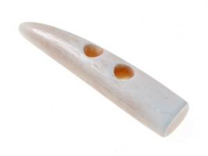 Natural Buffalo & Ox Horn <b>Toggle</b> for Handmade Garments Modern Eco-Friendly Unique Design Lightweight Flat back Washable - Product Image 4