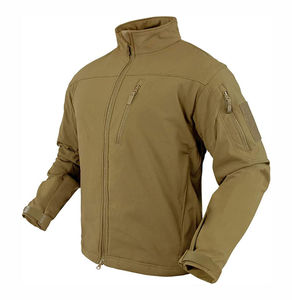 Chaqueta impermeable para deportes de invierno para hombre, cazadora de trabajo con cuello levantado, bombardero táctico, diseño de caparazón blando - Product Image 4