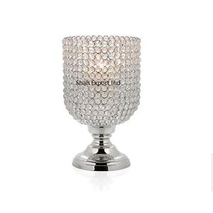 แก้วคริสตัลสำหรับตกแต่งโต๊ะในบ้านและงานแต่งงานที่แขวนตรงกลางทำด้วยมือทำด้วยมือทำจากโลหะหรูหรากำลังมาแรง - Product Image 5