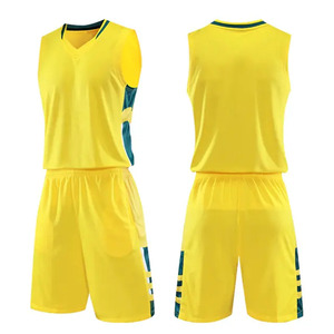 Camiseta de baloncesto reversible transpirable para hombre, ropa deportiva de talla grande, venta al por mayor, conjuntos de uniformes de baloncesto sublimados - Product Image 5