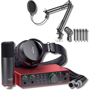 อินเทอร์เฟซเสียง USB Focusrite Scarlett 2i2 Studio รุ่นที่ 4 คุณภาพดีที่สุด ของแท้ - Product Image 1