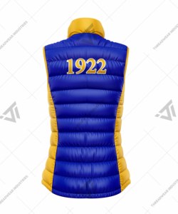 Sigma gama Rho-chaqueta acolchada de Sorority, personalizada - Product Image 2