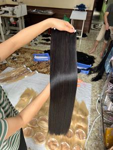 Wholesale 12A Virgin Hair Vendors Bone Straight Vietnamese Double Drawn Cuticle Aligned Virgin Raw 100% Human Hair Bundles - Product Image 2