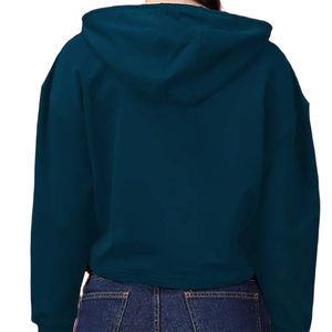 Haute qualité personnalisé haut court à capuche femmes sweats à capuche confortables et respirants pour femme Anti-rides sweats à capuche pour femme - Product Image 5