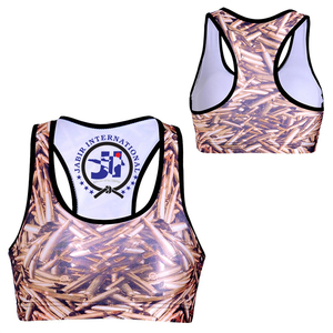 Sujetador Deportivo de Alta Sujeción, Sin Costuras, Ligero, Elástico en Cuatro Direcciones, de Nailon/Algodón, Nuevo, de Alta Calidad, con Logotipo Personalizado, para Mujer, Tallas Grandes - Product Image 4