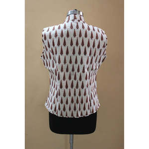 Women's Lightweight Reversible Quilted Cotton <b>Jacket</b> Printed Fashion Wear for Autumn - Product Image 6