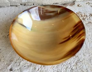 Tazón de Cena de Cuerno de Búfalo con Borde Liso y Tamaño Personalizable, Tazón para Servir de Cuerno de Buey con Revestimiento Seguro para Alimentos y Aspecto Rústico - Product Image 4