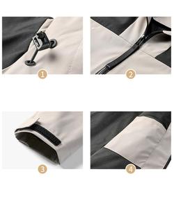 Veste de pluie Aqua Guard de haute qualité pour hommes New Hydro Shield Nylon Polyester Loose Street Design Winter Zipper Closure Direct - Product Image 4