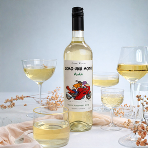 Como Una Moto - Vino Blanco Semidulce 100% Airen 11% ABV Vino Blanco Español 750ml - Product Image 3
