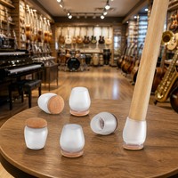 Protections de pieds de meubles en silicone, capuchons de sol anti-rayures, antidérapants, silencieux, réduction du bruit pour les pieds de table et de chaise