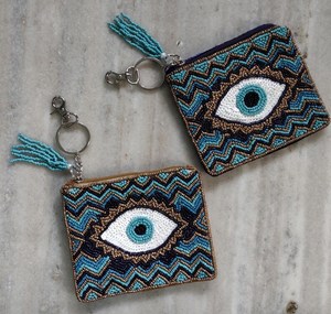 Handmade Bohemian Style <b>Seed</b> Bead Tote Bag Custom Logo Embroidered Beaded Coin Pouch Fashionable Women's Sizes for Promotions - Product Image 4