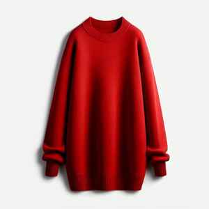 Suéter Casual de Mujer con Estampado de Dibujos Animados, Largo Regular, Tejido, con Botones Cubiertos, Encaje y Flores para Otoño e Invierno - Product Image 5