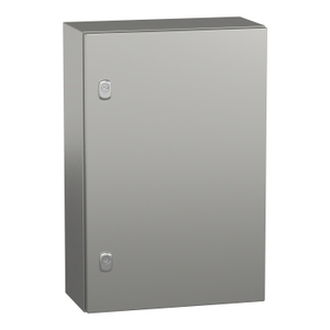 Per Schneider Electric NSYS3X6420H - Pannello a parete Set S3X in acciaio inossidabile 316L, armadio per strumenti elettronici con porta liscia - Product Image 1