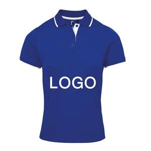 T-shirt polo personnalisé de la meilleure qualité pour les femmes bas prix en gros à manches courtes logo imprimé durable - Product Image 3