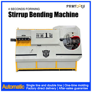 Machine de pliage automatique de barres d'acier et de barres d'armature à haute productivité 15 kW - Product Image 1