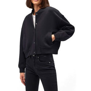 Chaqueta Varsity de Moda para Mujer, Forro de Piel de Oveja, Nailon de Secado Rápido y Transpirable, Corte Regular 2026, Servicio OEM - Product Image 3