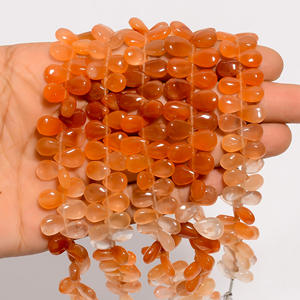 ลูกปัดควอทซ์ส้มเขียวหวานลูกปัดควอทซ์ลูกแพร์ส้มเขียวหวานลูกปัดพลอยควอตซ์ลูกปัดควอทซ์ส้มเขียวหวานสำหรับทำเครื่องประดับ - Product Image 2