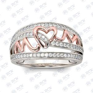 Anillo de moissanita único de corte brillante redondo TCW 1,00 para mujer, regalo de cumpleaños o boda de aniversario perfecto - Product Image 2