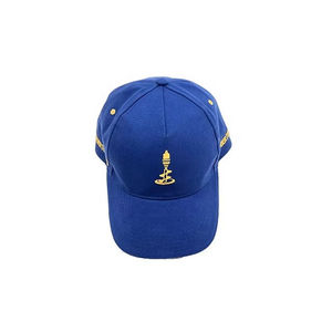 Promotional Custom 5 Panel Baseball Cap with Logo Print Waterproof Fabric Curved Brim and Metal Buckle Back Closure Gift Hat