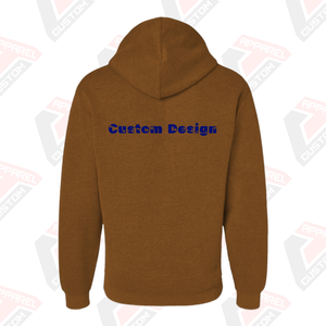 Pull à capuche XL style vintage pour hommes, coton polyester de qualité supérieure brodé en 3D avec logo personnalisé pour l'hiver - Product Image 2