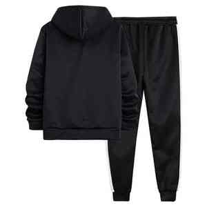 Nueva Ropa Deportiva de Fábrica, Sudadera con Capucha y Cremallera Completa de Forro Polar Técnico de Poliéster con Logotipo Personalizado, Chándal Deportivo para Hombre 2026 - Product Image 2