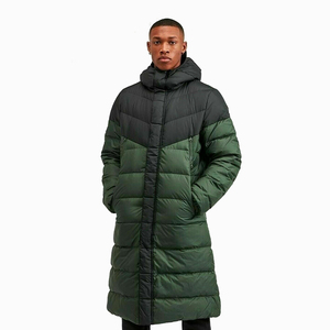 Chaqueta acolchada personalizada de invierno, chaqueta acolchada de algodón grueso Unisex con capucha, Chaqueta larga hinchada para hombres y mujeres, venta al por mayor - Product Image 5