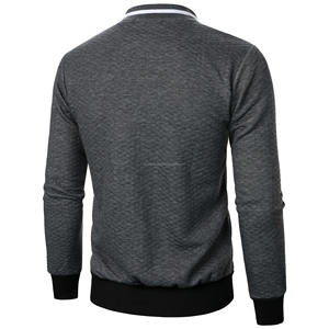 Sudadera con Capucha Casual para Hombre, con Cierre y Cuello Redondo, Estampado Personalizado, 100% Poliéster, Sudadera de Forro Polar - Product Image 3