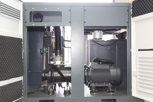 90KW FAD15.5/11.58/11.4 Geniş Kompresör Alanlı Hava Kompresörü-Düşük Maliyetli Vidalı Hava Kompresörü Pompa Motoru Hava Soğutmalı 380V Sabit Tip - Product Image 5