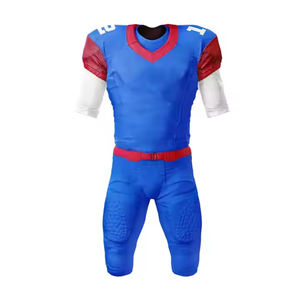 Vêtements de sport football américain ensemble d'uniformes vente en gros d'uniforme à sublimation personnalisée pour hommes meilleure vente au prix d'usine - Product Image 5