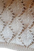 Pañuelo de Cabeza de Algodón Tejido para Mujer, Estilo Crochet Transpirable, Accesorio Casual para Primavera/Verano