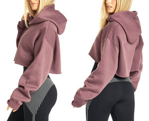 Sweat-shirt à capuche pour femme de haute qualité, respirant, avec couleur personnalisée et logo, prix de gros, sweat-shirt à capuche à vendre - Product Image 4