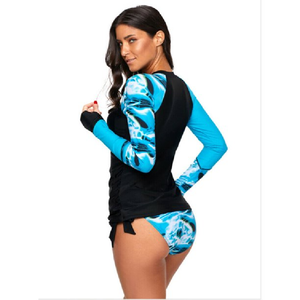 Traje de Baño de Talla Grande para Mujer, Verano 2022, Personalizado, Estampado, Ecológico, 100% Poliéster y Spandex, Ropa Deportiva, Venta en Línea - Product Image 6