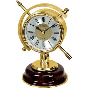 Horloge de poche moderne en forme ronde plaquée cuivre, nouvelle horloge murale suspendue avec une nouvelle horloge de bureau en métal pour la décoration de la Table de la maison - Product Image 5