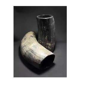 แก้วฮอร์นที่ดีที่สุดสำหรับน้ำเบียร์บ้านร้านอาหารโรงแรมสำหรับแก้วและแก้วในราคาเดียวโดยงานฝีมือเสี้ยว - Product Image 3