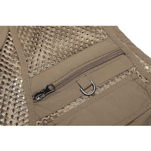 Gilet de travail d'escalade de tour respirant de style unique de haute qualité pour adultes, pêche bon marché, service OEM pour hommes - Product Image 3