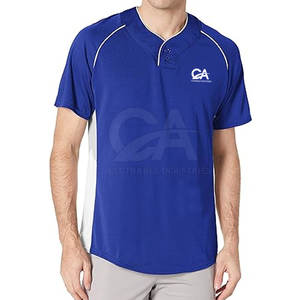 OEM servicio entrenamiento desgaste botón Jersey nuevo diseño botón Jersey bajo precio botón Jersey para la venta - Product Image 1