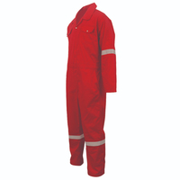 Mens Protective Workwear Flamm widrige Arbeits kleidung Industrie Overall Baumwolle Arbeits sicherheits anzug mit reflektieren dem Klebeband