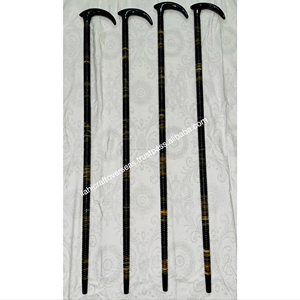 Cuerno de búfalo natural pulido respetuoso con el medio ambiente Animal Love Bastones - Product Image 1