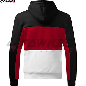 Sudadera con Capucha de Felpa 100% Algodón para Hombre y Mujer, Personalizable, Lisa, con Bloques de Color, Estampado Personalizado, Venta Caliente 2022 - Product Image 4