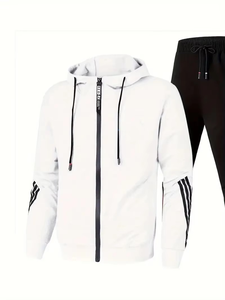 Best Style Item Custom Tracksuits <b>Slim</b> Fit Tracksuit for <b>Man</b> Sportswear Customized Adults New Design Tracksuit - Product Image 3